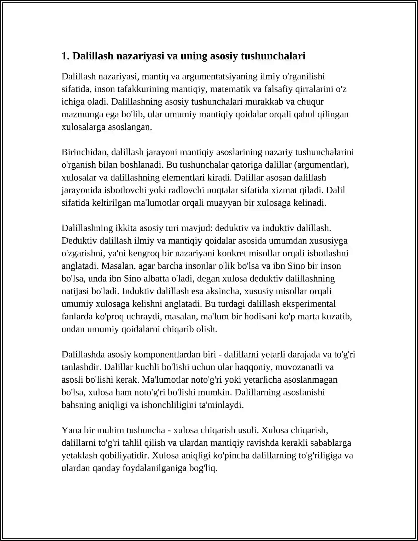 DALILLASH VA ISHONCH-E'TIQODNING SHAKLLANISH JARAYONI 4