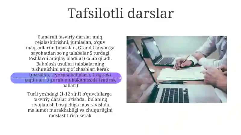 Dars ta'limini tashkil etishning asosiy shakli 4