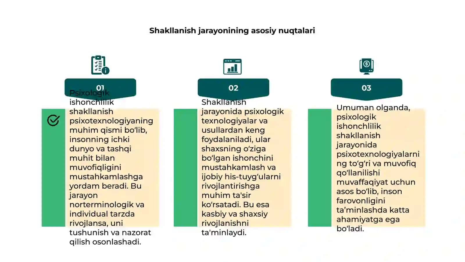 Psixologik ishonchlilik shakllanish psixotexnologiyasi 4
