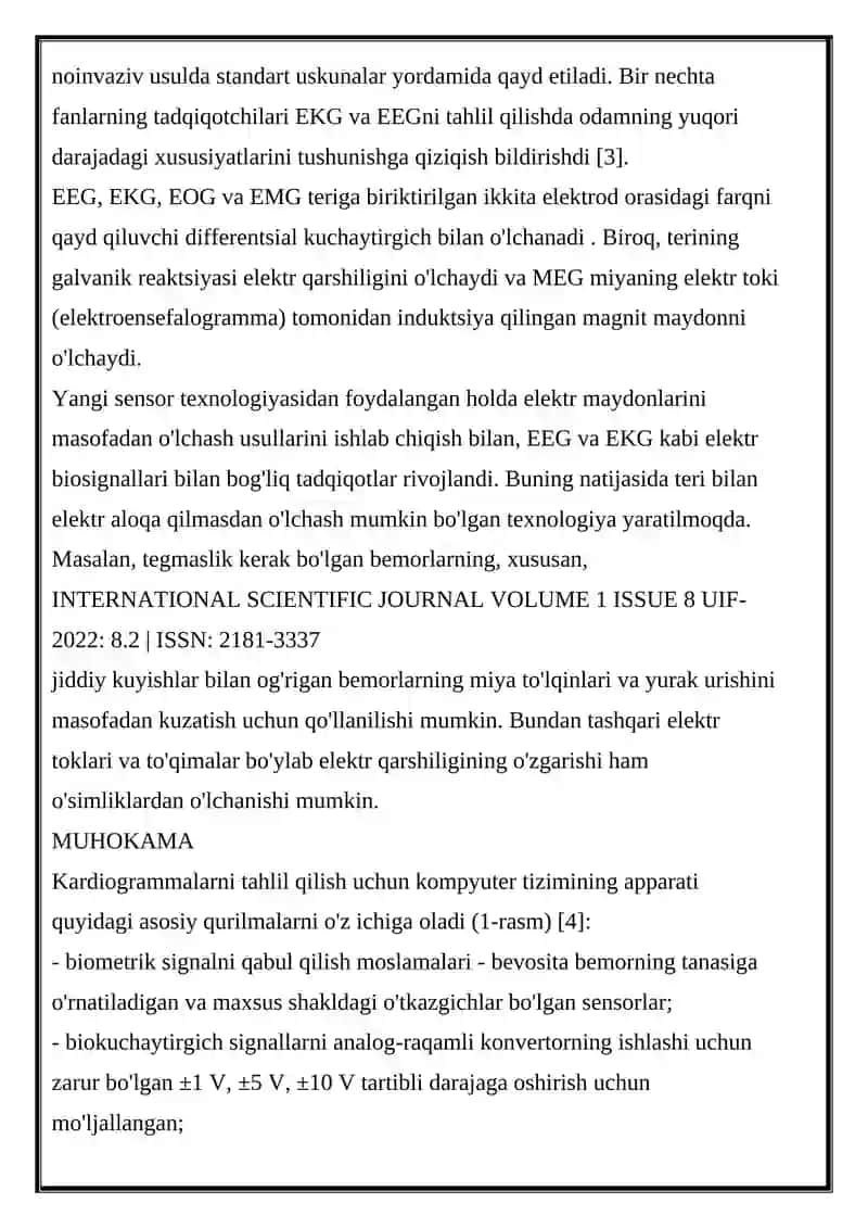 BIOELEKTRIK SIGNALLAR 4