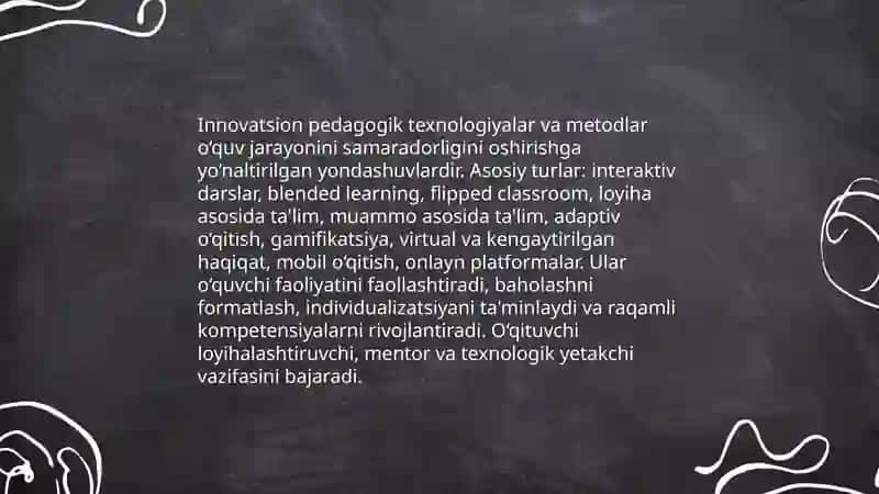 O‘qituvchining innovatsion faoliyati 4