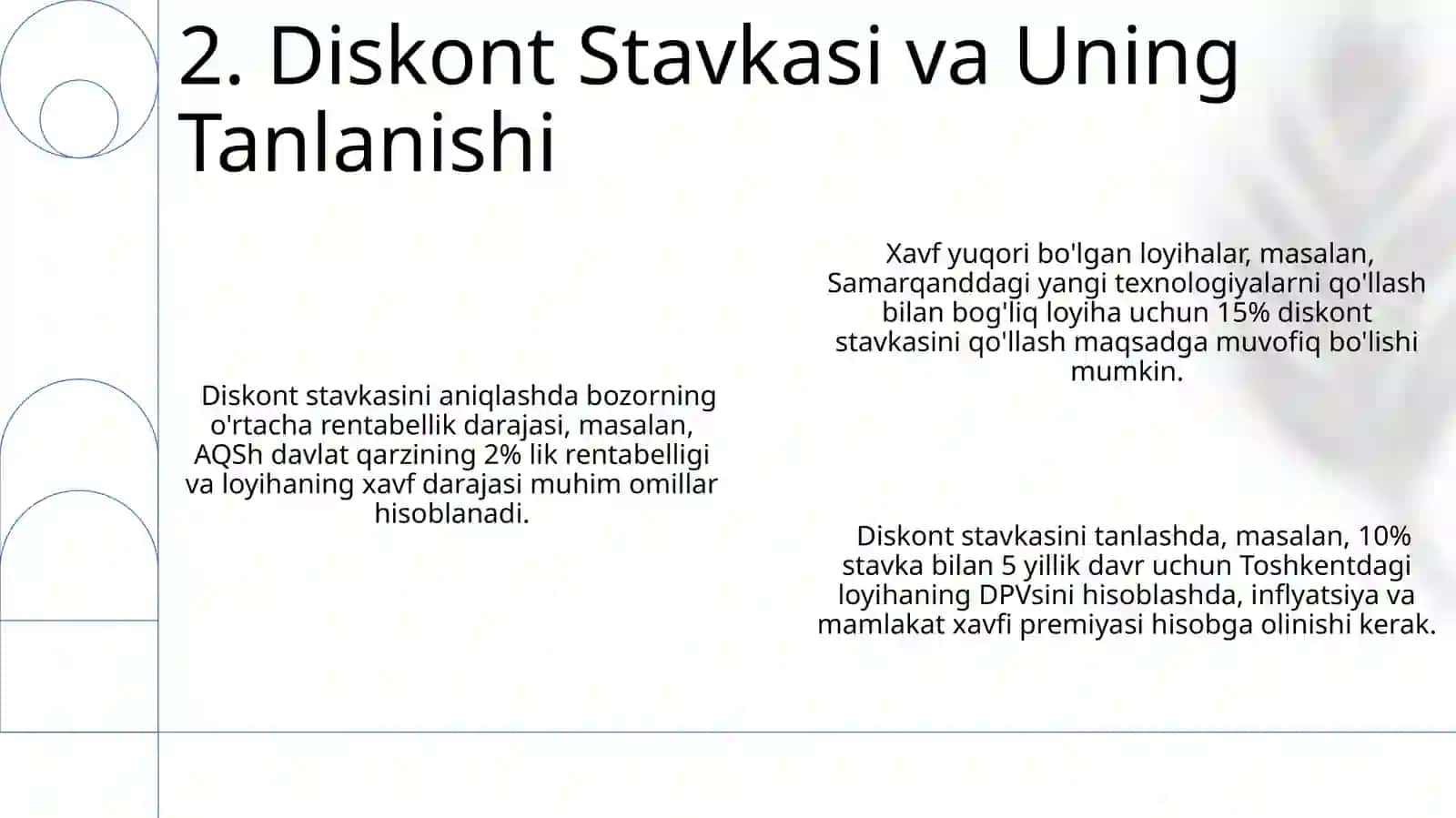 Mоliyaviy investitsiyaаr diskоntlаsh 4