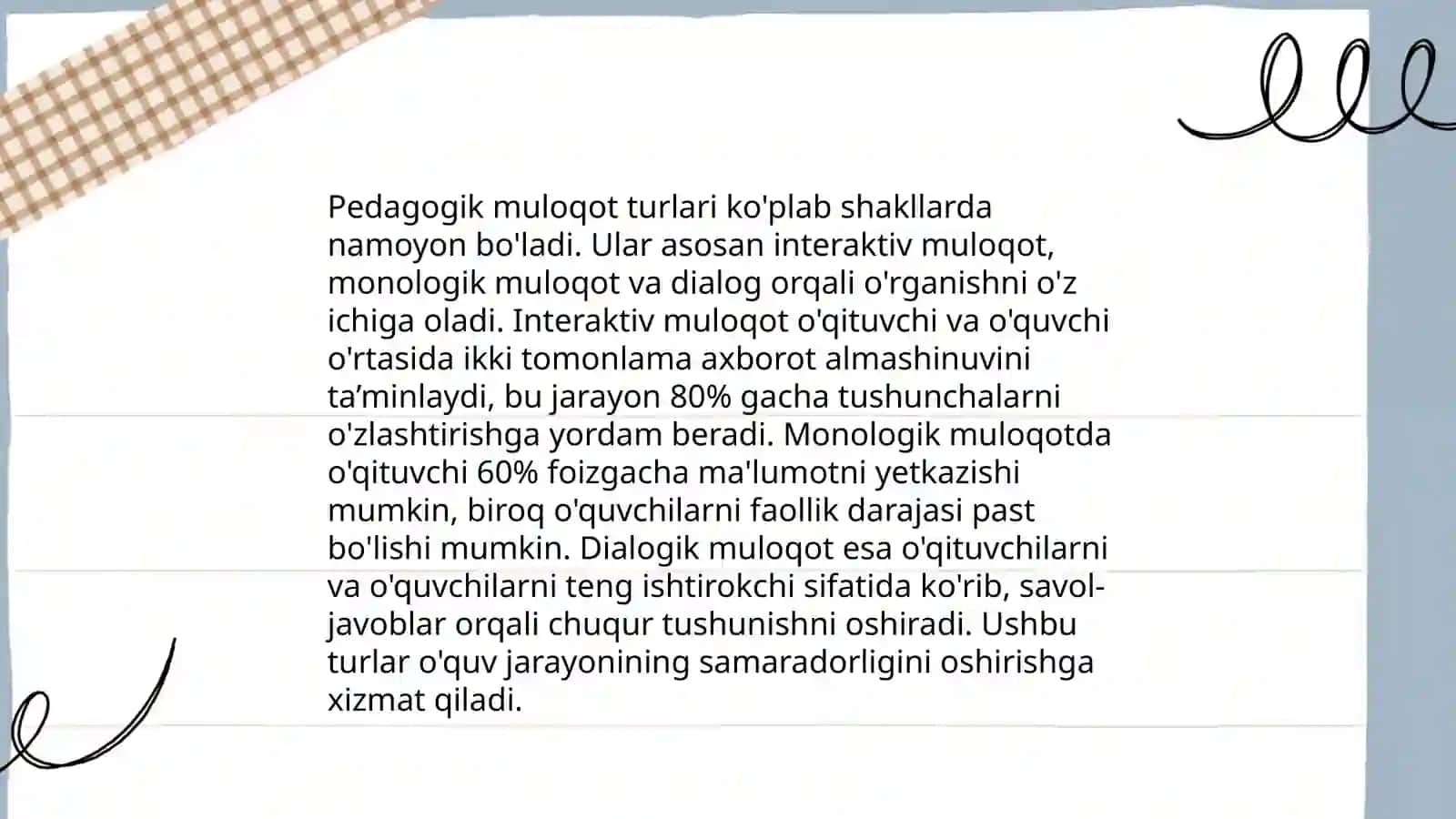 Muloqot nazariyalari 4