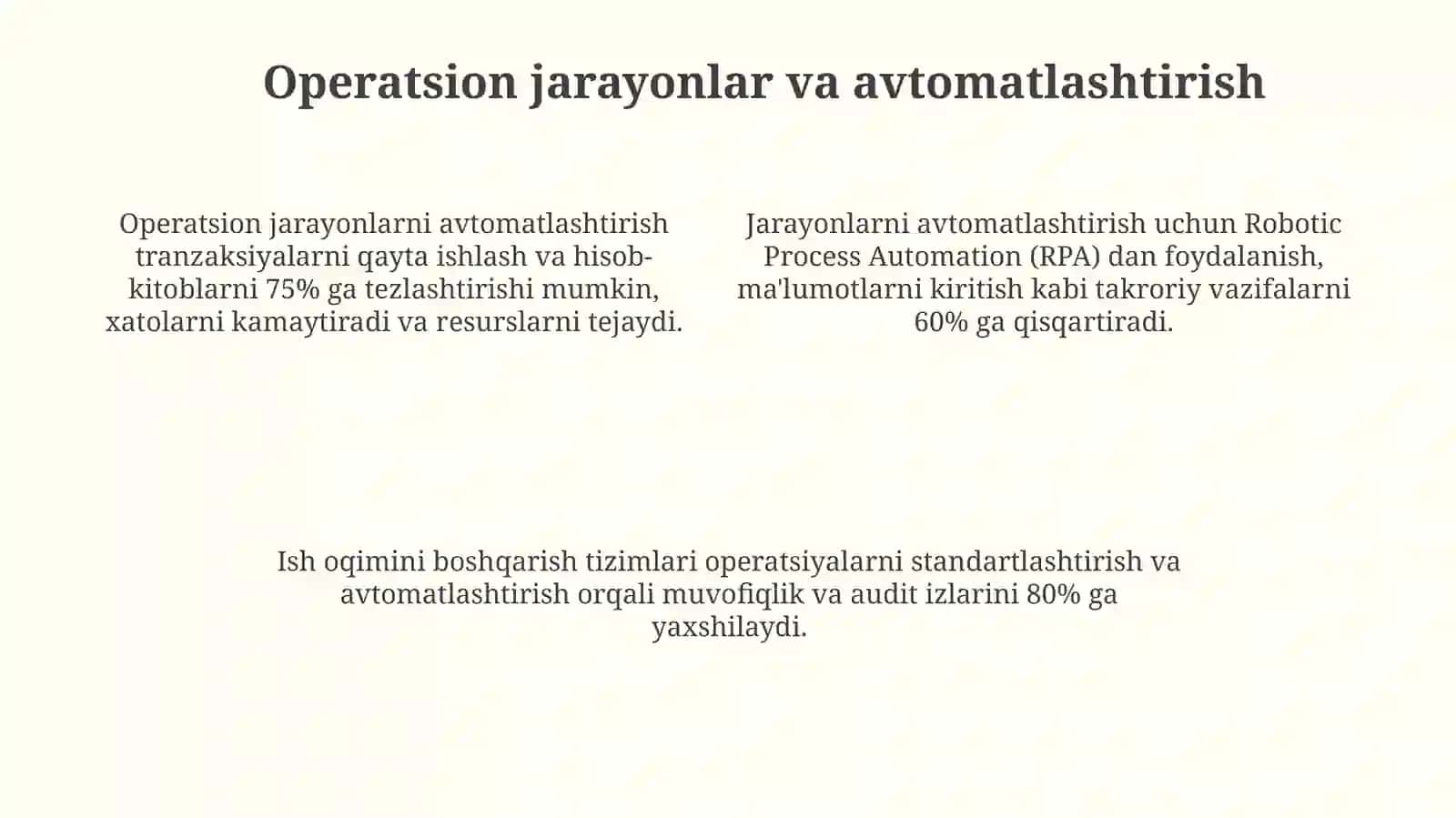 Banklarda Bekofis – faoliyatini tashkil etish 4