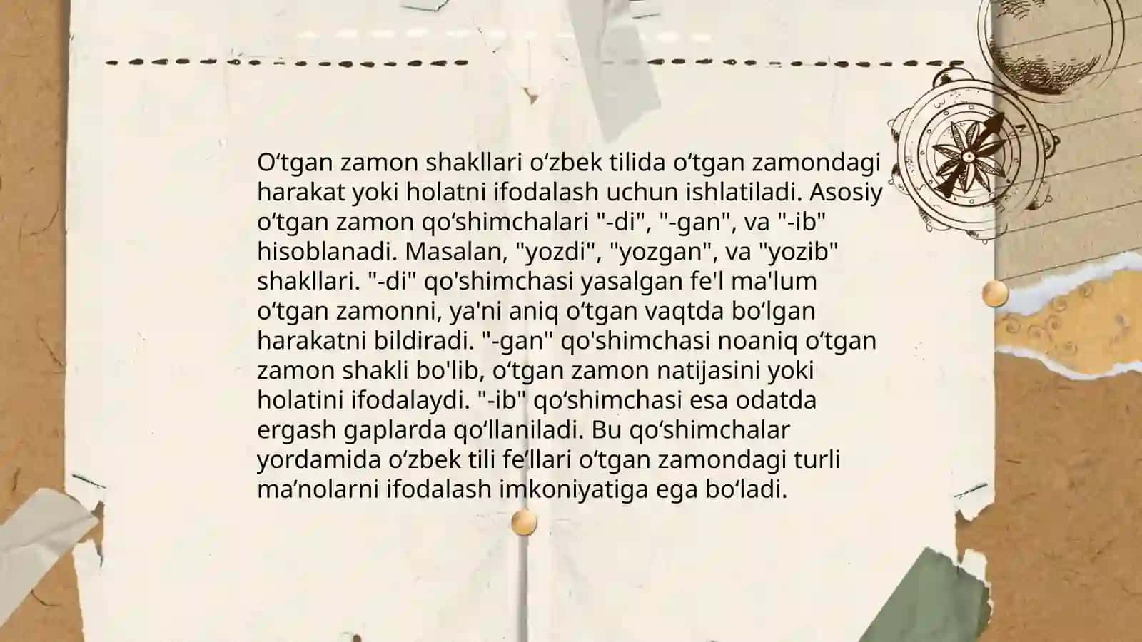 Fe'lning grammatik kategoriyalari 4