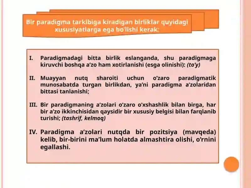 Hozirgi o’zbek tilida lisoniy munosabat va uning turlari 4