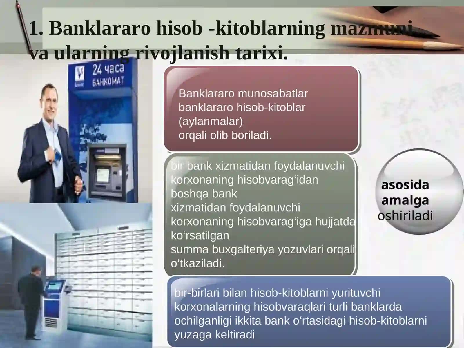 Banklararo hisob-kitoblar hisobi 4