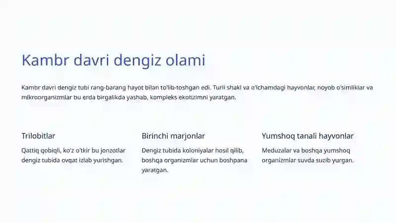 Hayvonlarning rivojlanishi: Evolyutsiyaning sirli yo'li 4