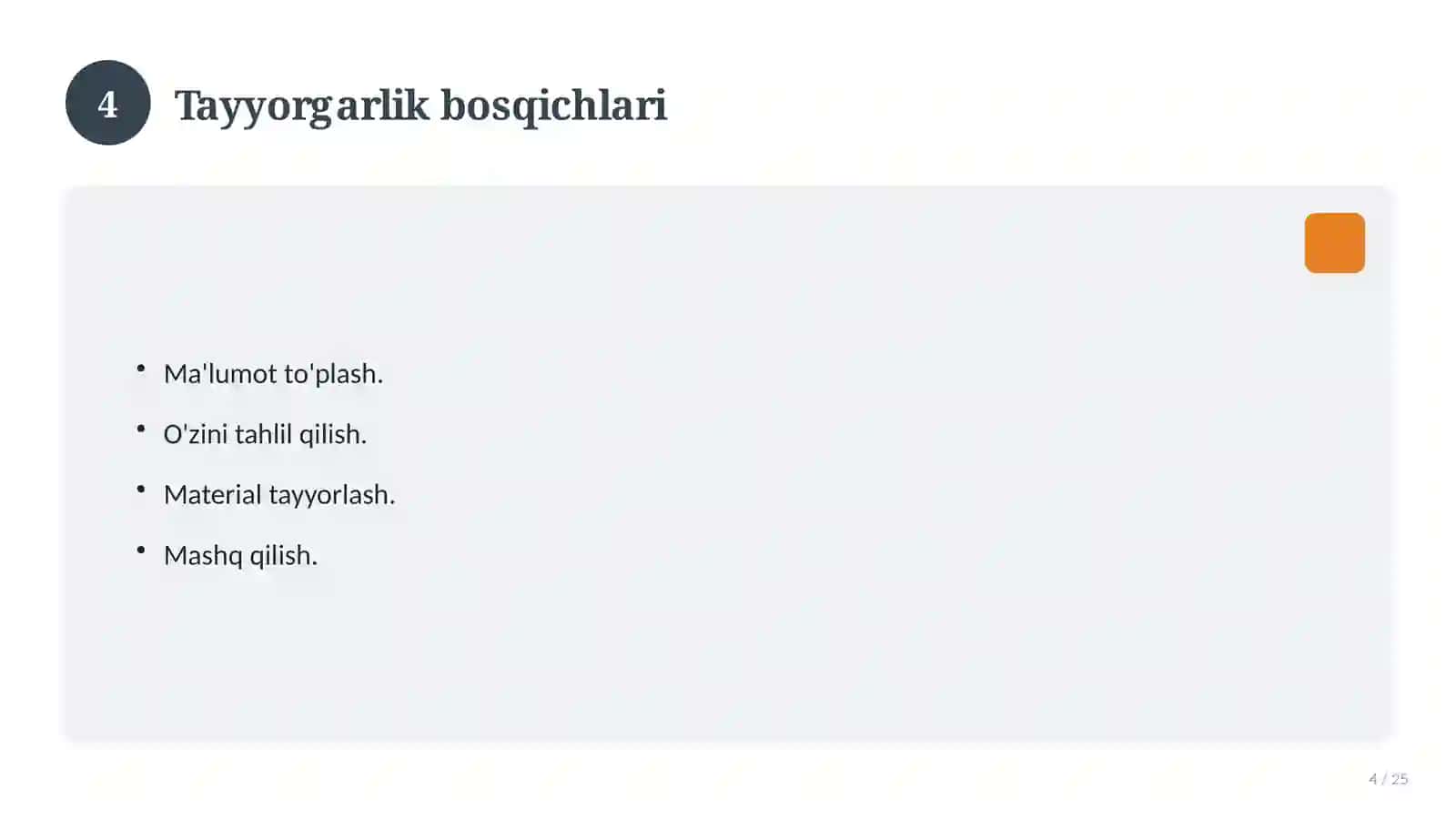 Maktab Maslahatchisi Suhbat Savollari va Javoblari – Tayyorlovchi Qo‘llanma 4
