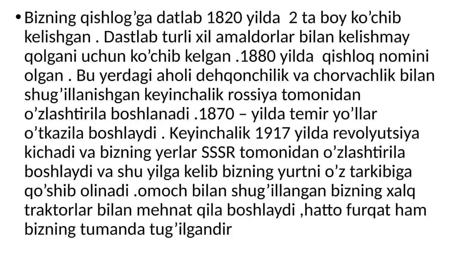 Mening qishloqim mavzusi 4