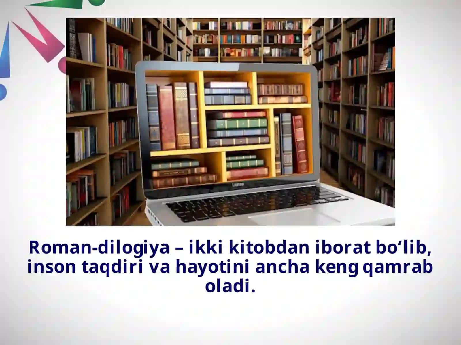 7-sinf Roman va uning turlari 4