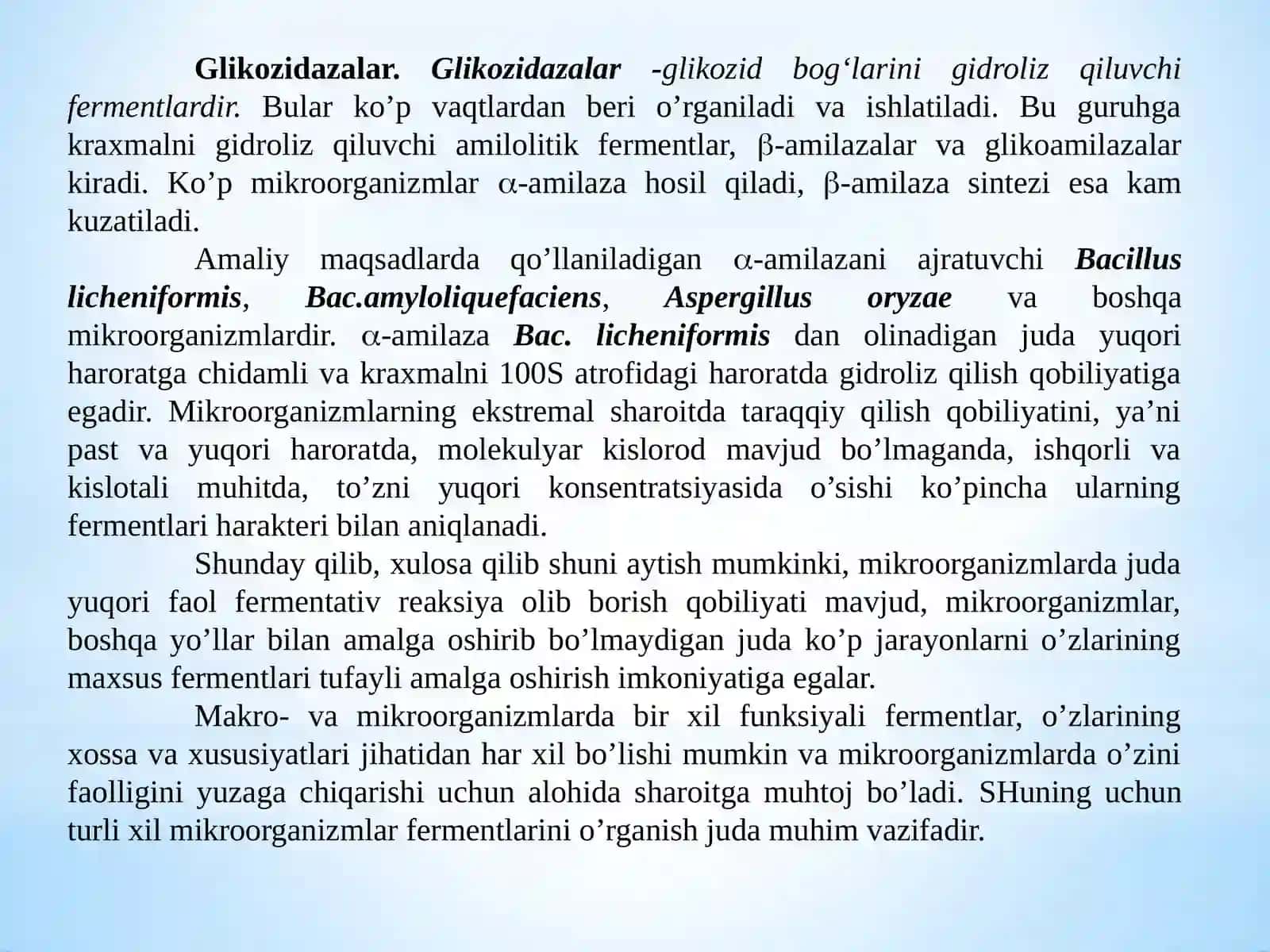 Fermentlarningsinflargabo`linishivaularningtasnifi 4