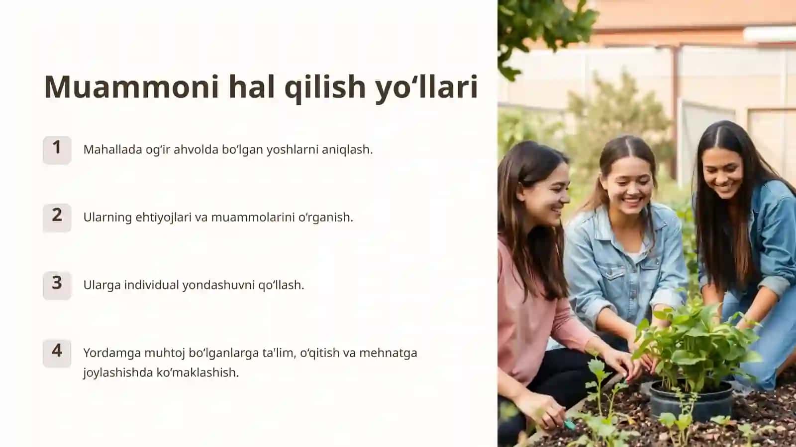 Yoshlar yetakchisi:MajburiyatlarvaImkoniyatlar 4