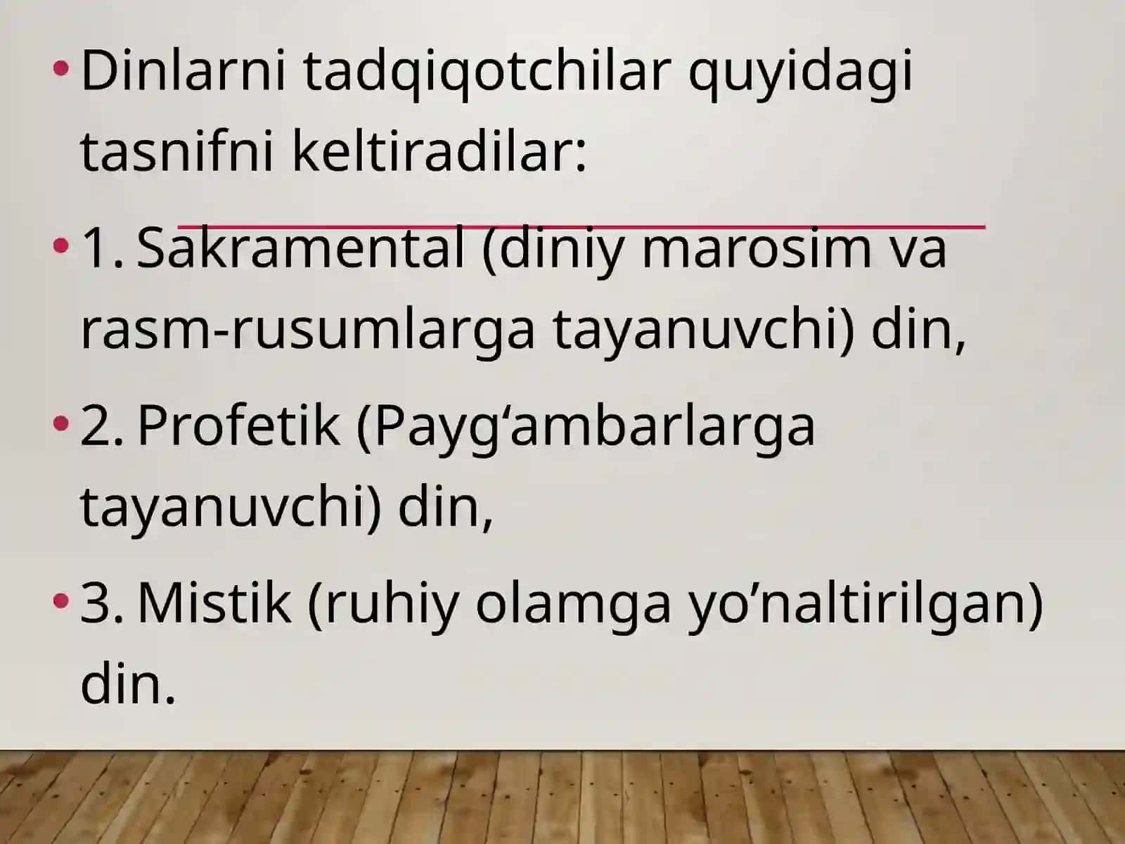 Dinshunoslik fanining predmeti, maqsadi va vazifalari 4