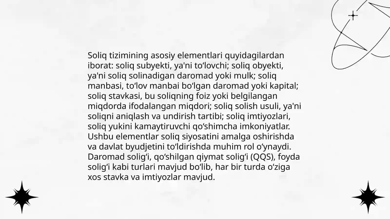 Soliq rejalashtirishning mohiyati va maqsadlari 4
