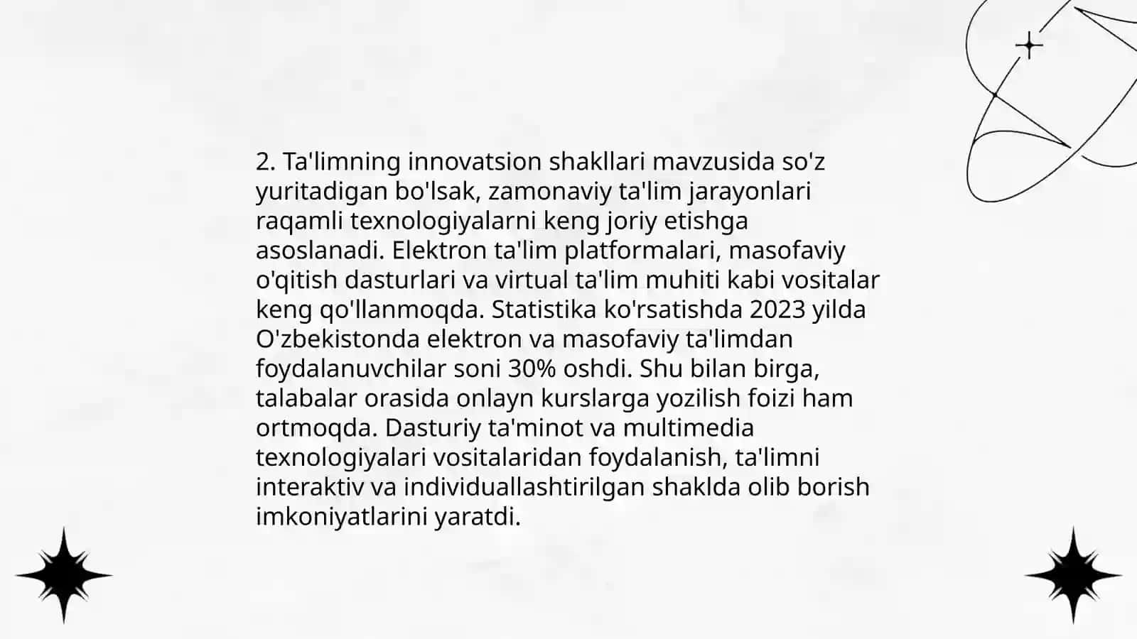Xalqaro baholash dasturlari turlari 4