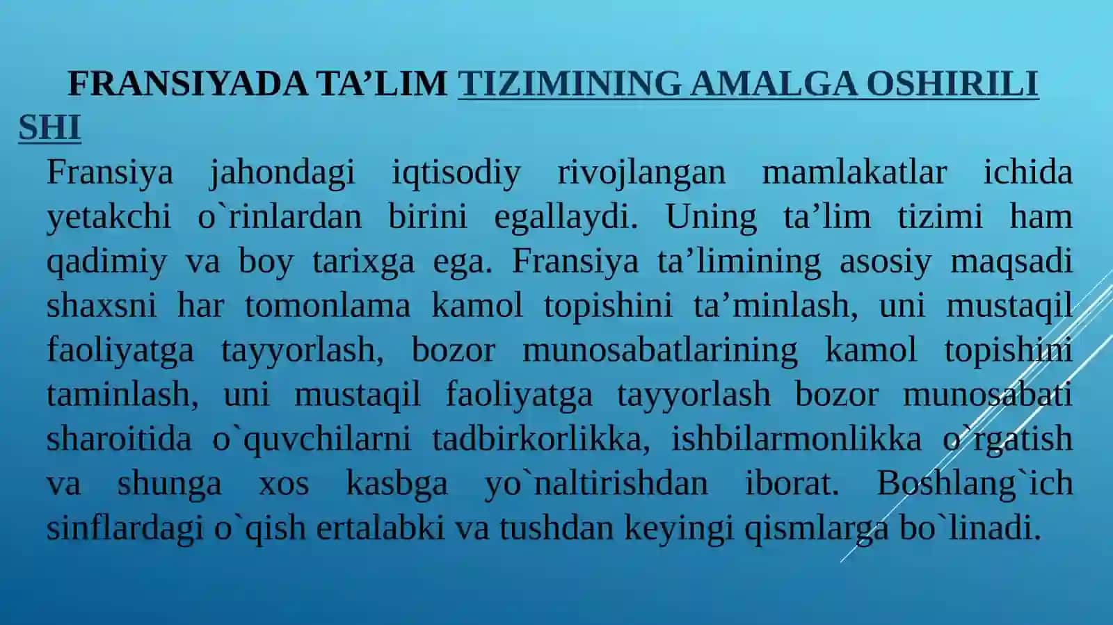 Koreya va Buyuk Britaniya ta'lim tizimlari 4