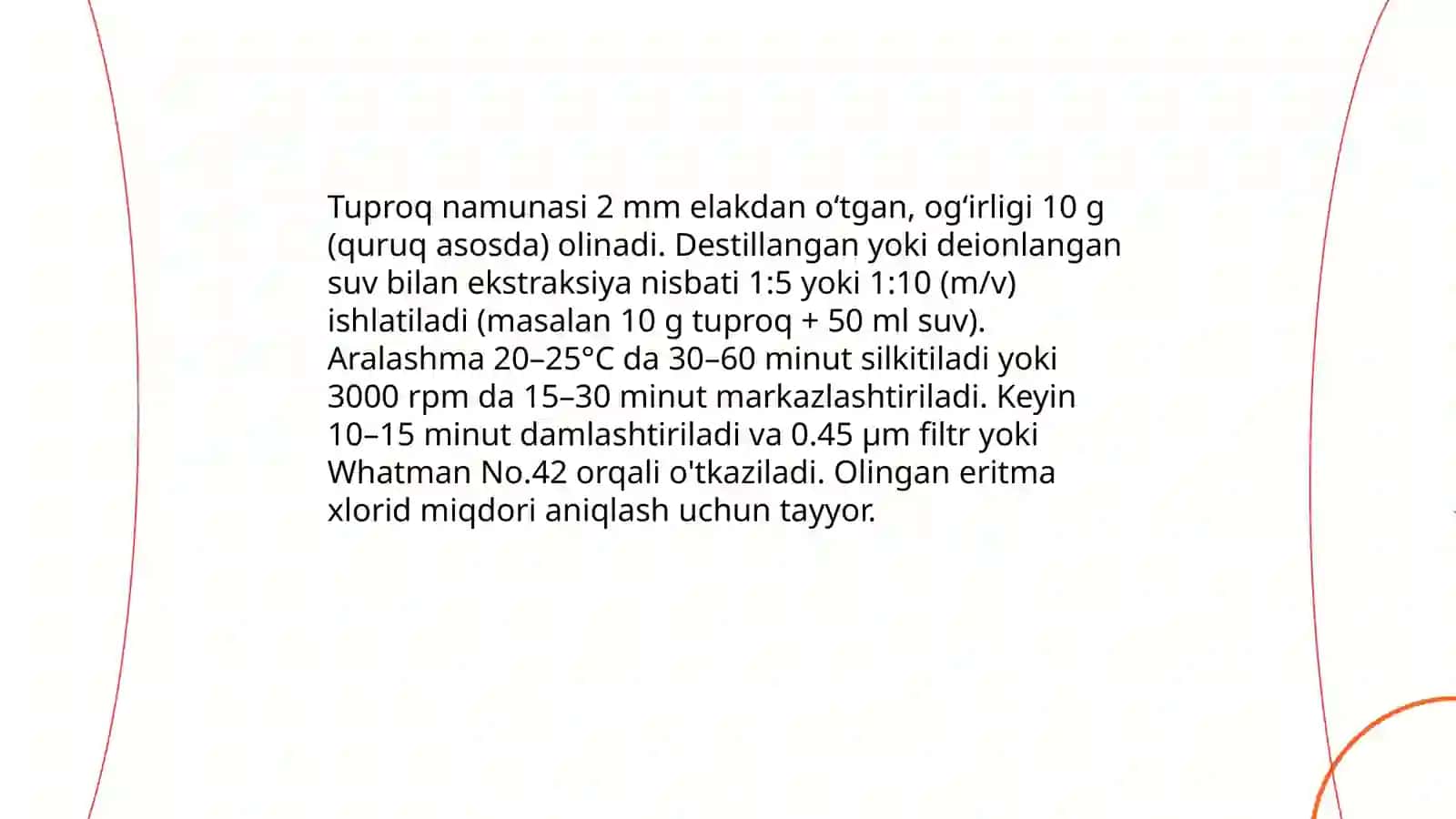 Tuproqning namligini aniqlash 4
