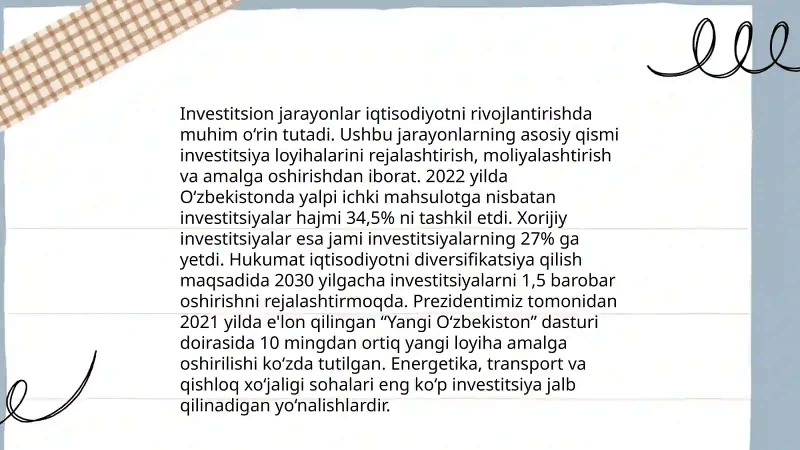 Investitsiyalar turlari 4