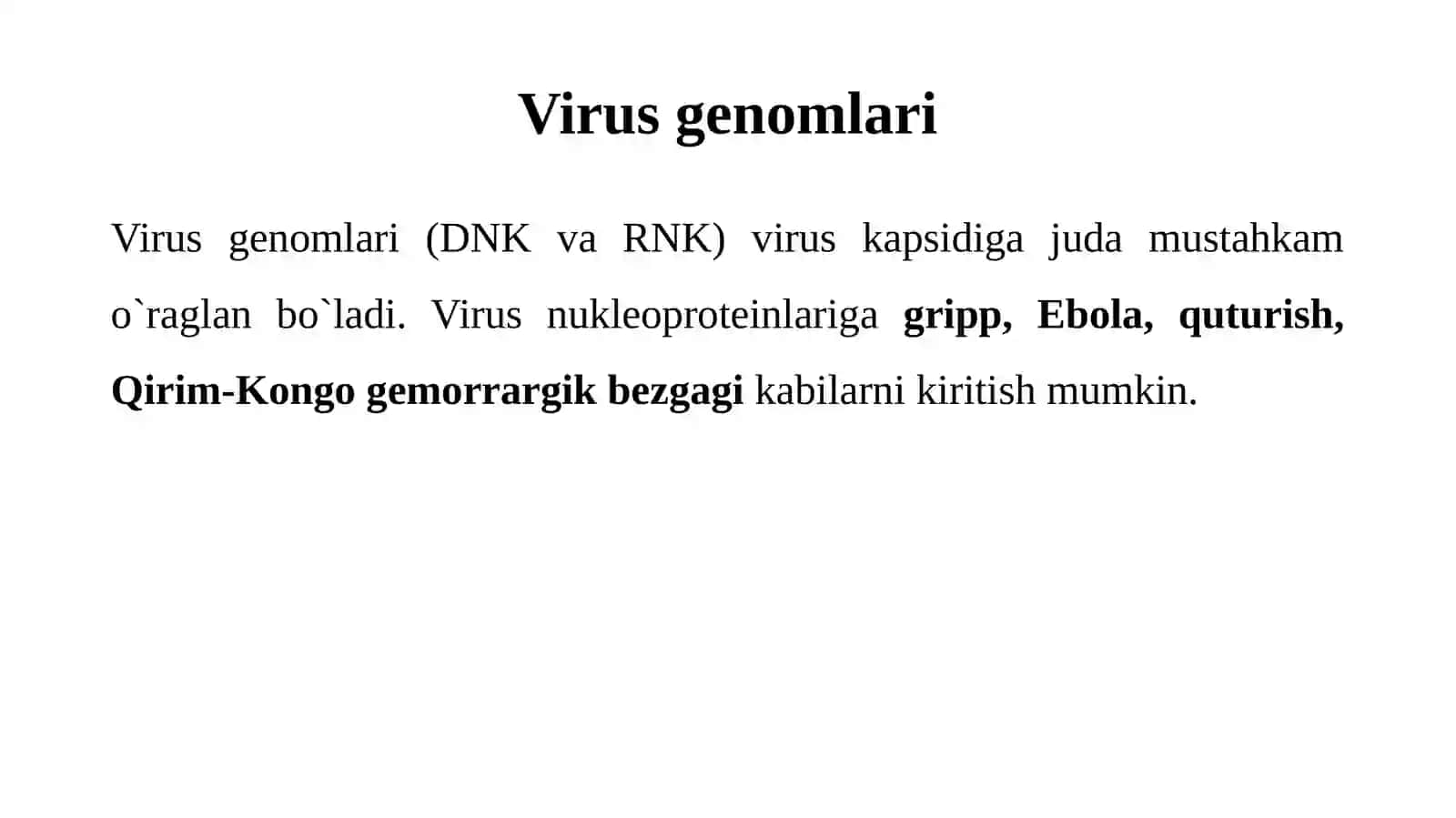 Nukleoproteinlar almashinuvi 4