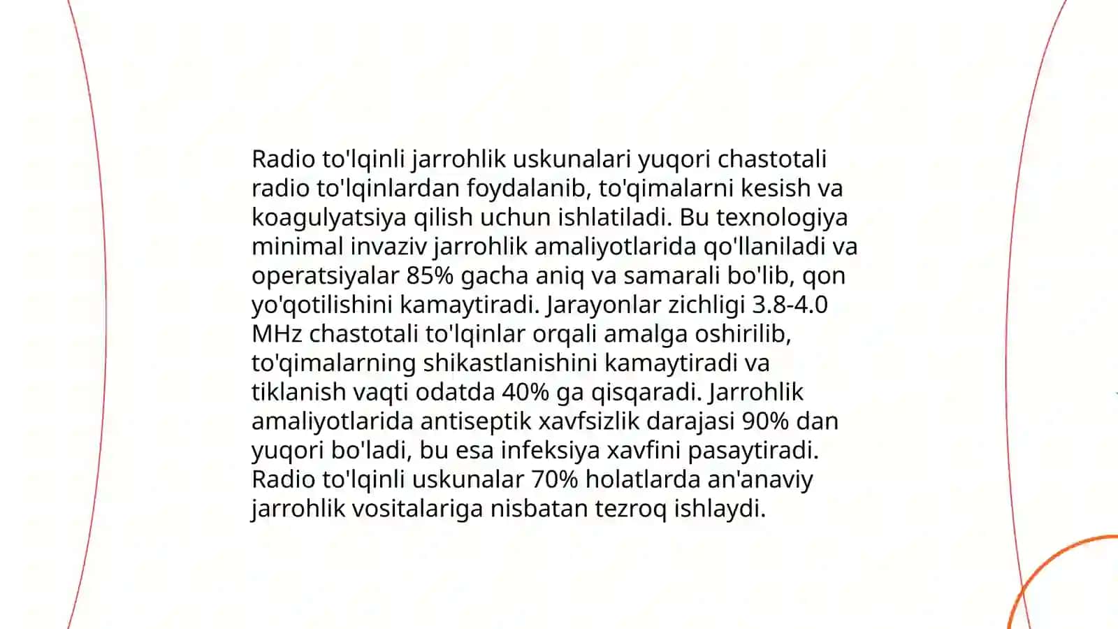 Radio toʻlqinli jarrohlik 4