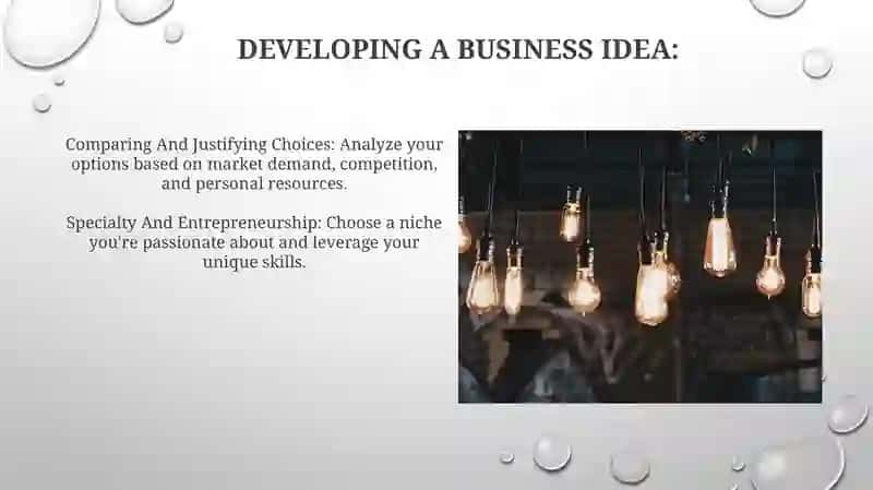 Specialty And Entrepreneurship 4