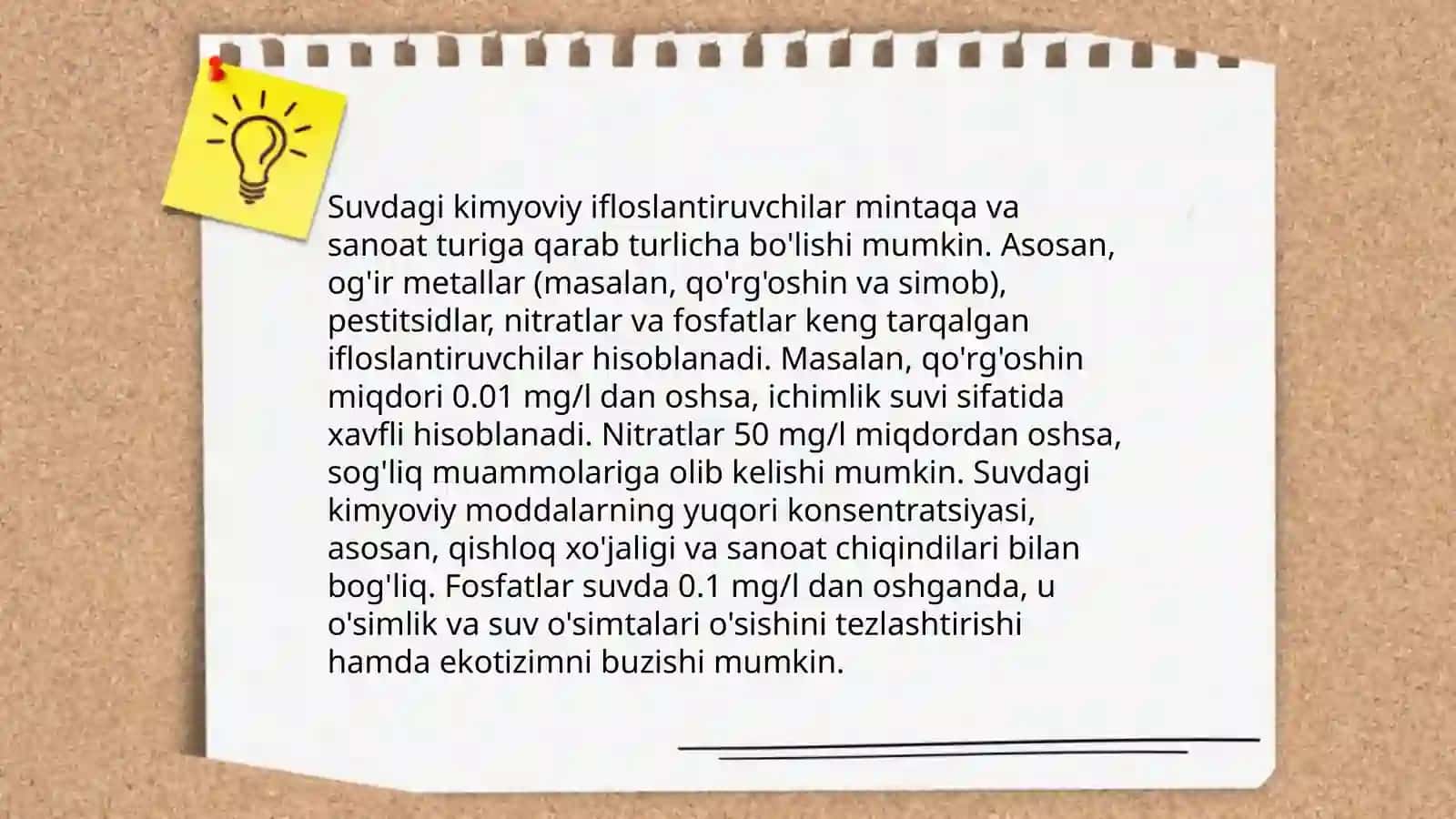 Ichimlik suvining ifloslanishi 4
