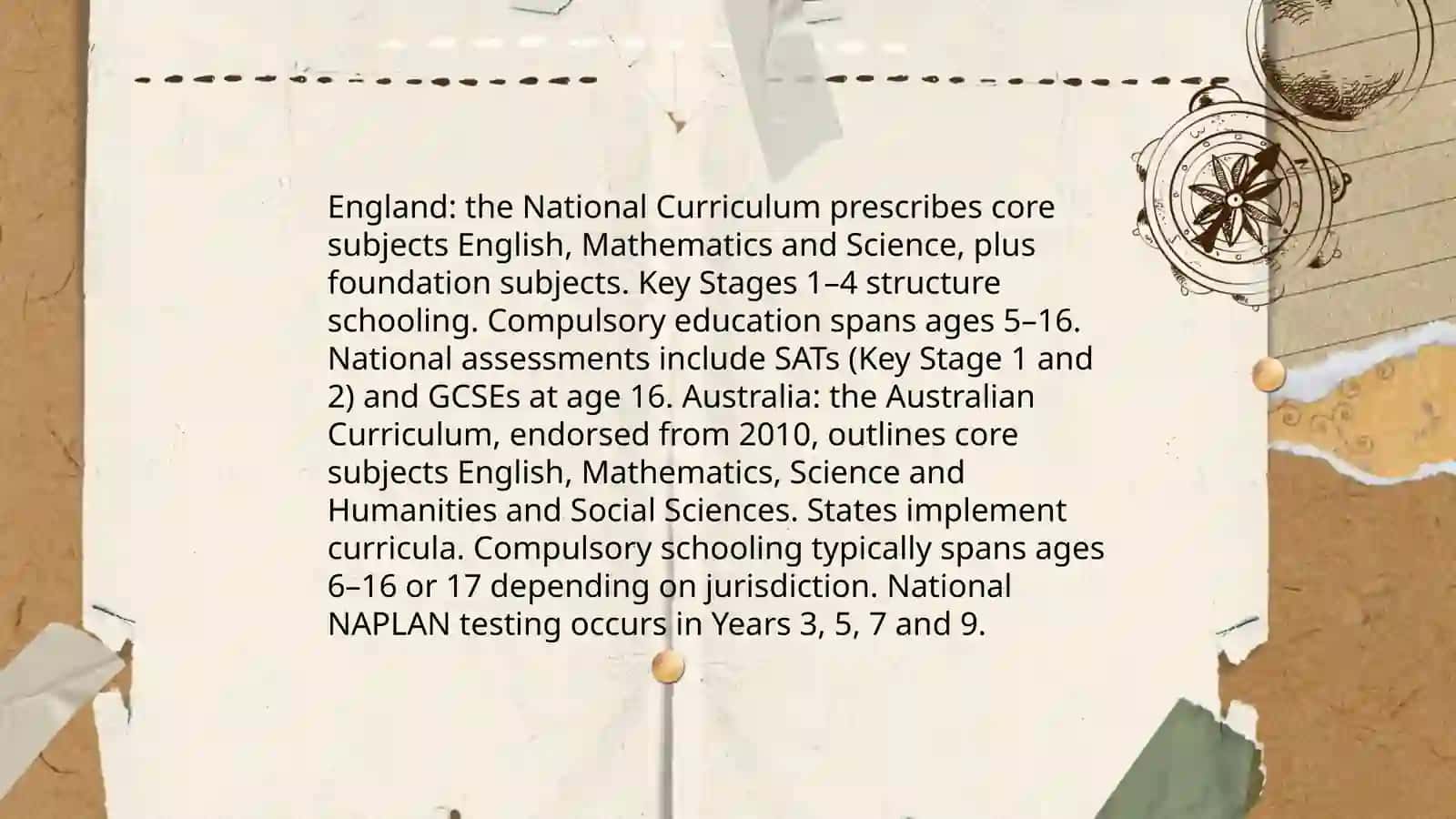 Education system in English speaking countries 4