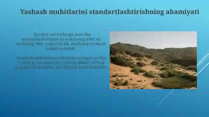 Ozuqa muhitlarini standartlash 4
