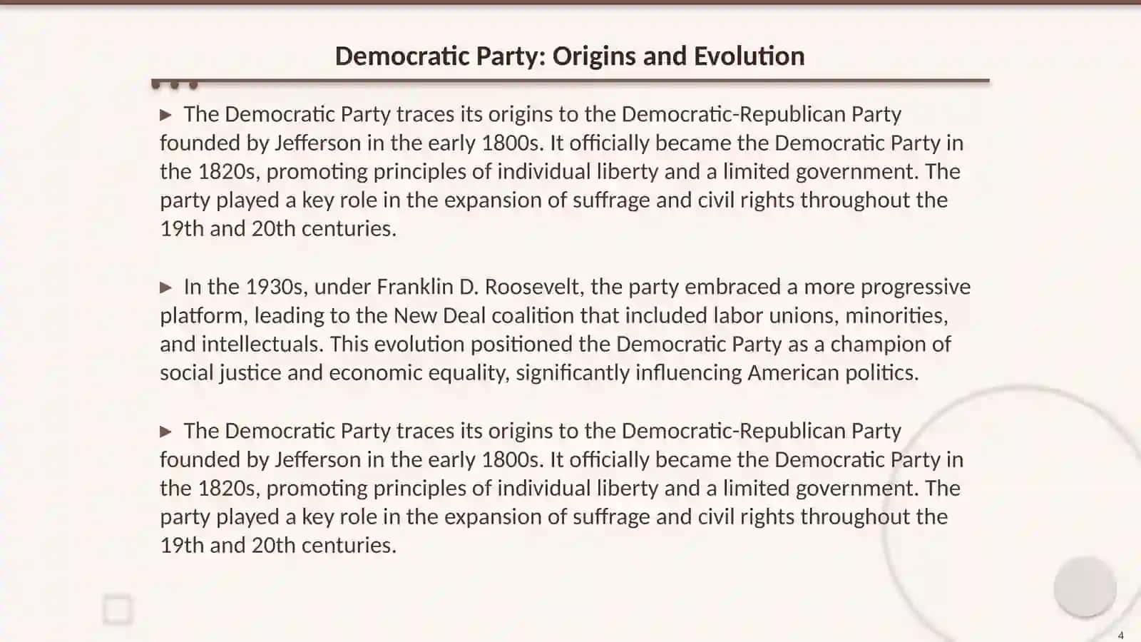 Political parties in the usa 4