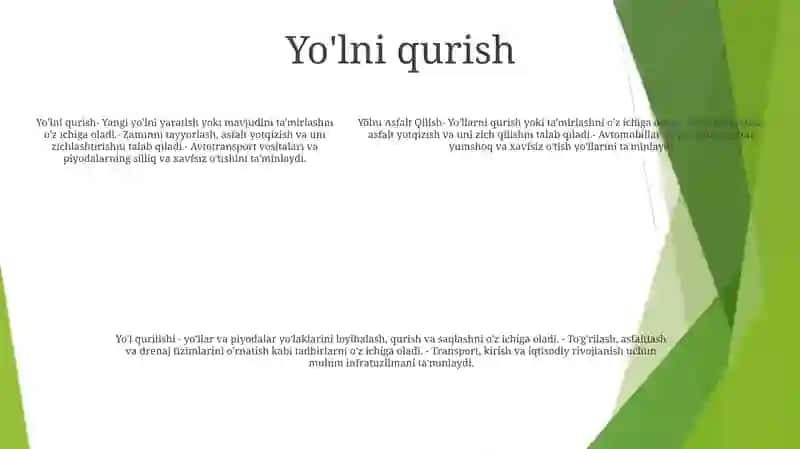 Yõlni Asfalt Qilish 4