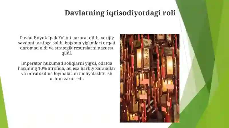 Qadimgi Xitoydagi iqtisodiyot 4