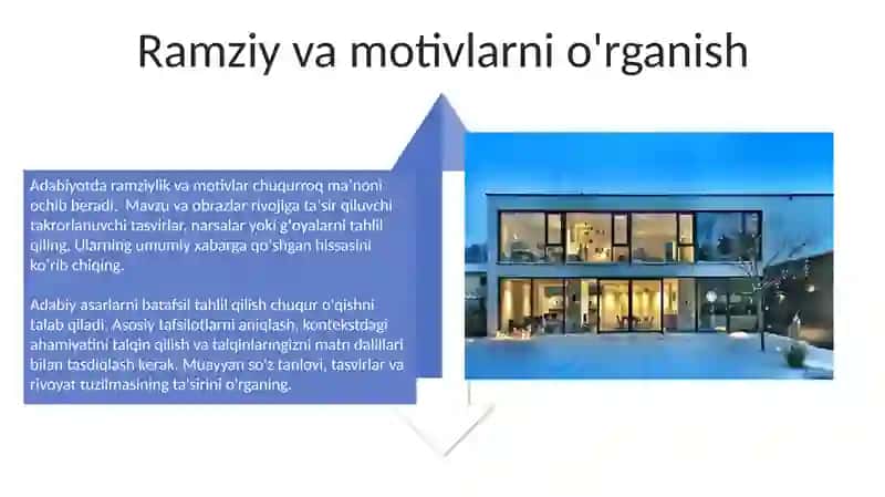 Adabiyotda ramziylik va motivlar 4