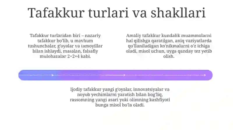 Tafakkur psixologik nazariyalari 4