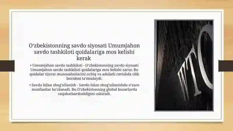 Umumjahon savdo tashkiloti 4