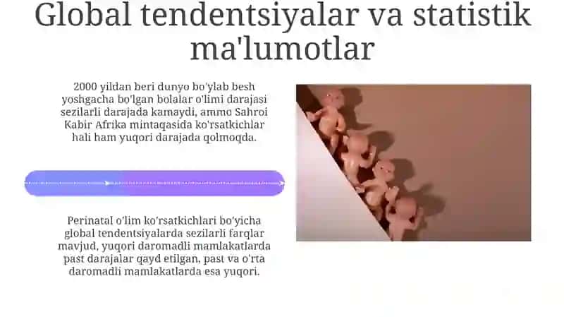 Bolalar va perinatal o'lim 4