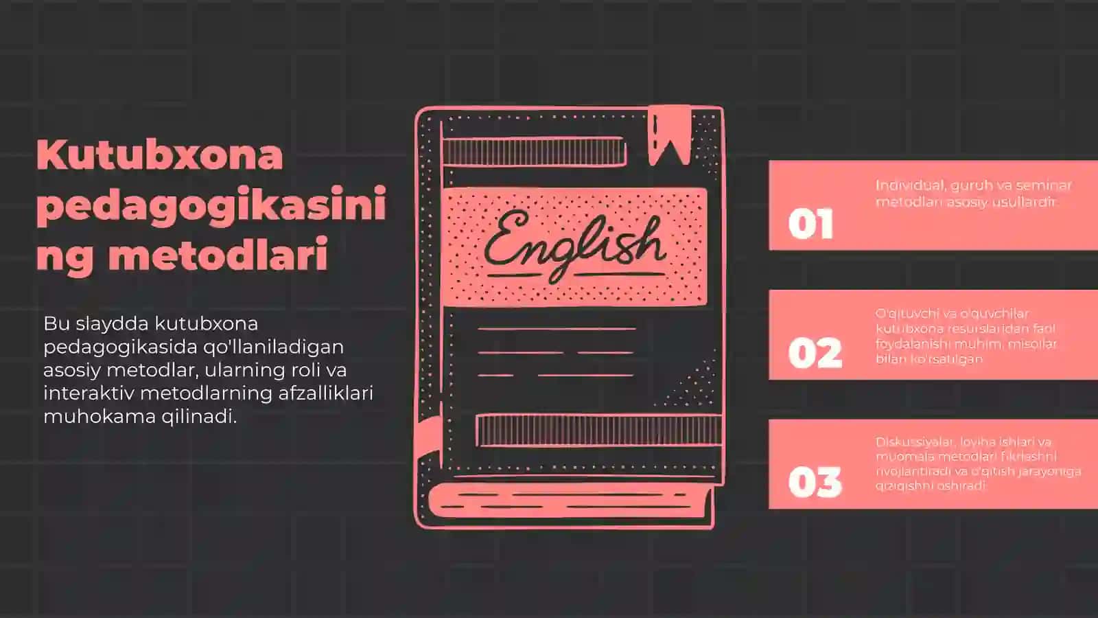 Kutubxona pedagogikasining roli va vazifalari 4