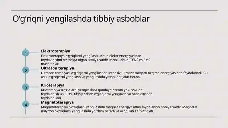 Zamonaviy oʻgʻriqsizlantirish asboblari 4