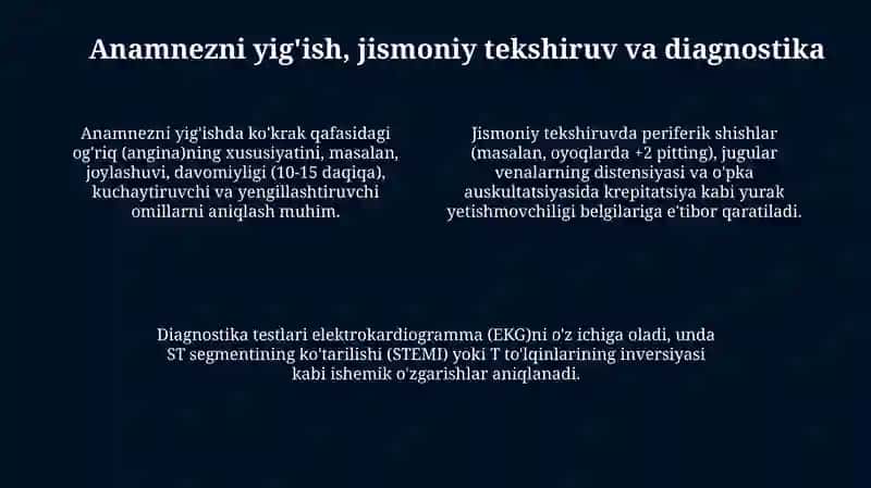 Kardiovaskulyar kasalliklarni parvarish qilish va kuzatish 4