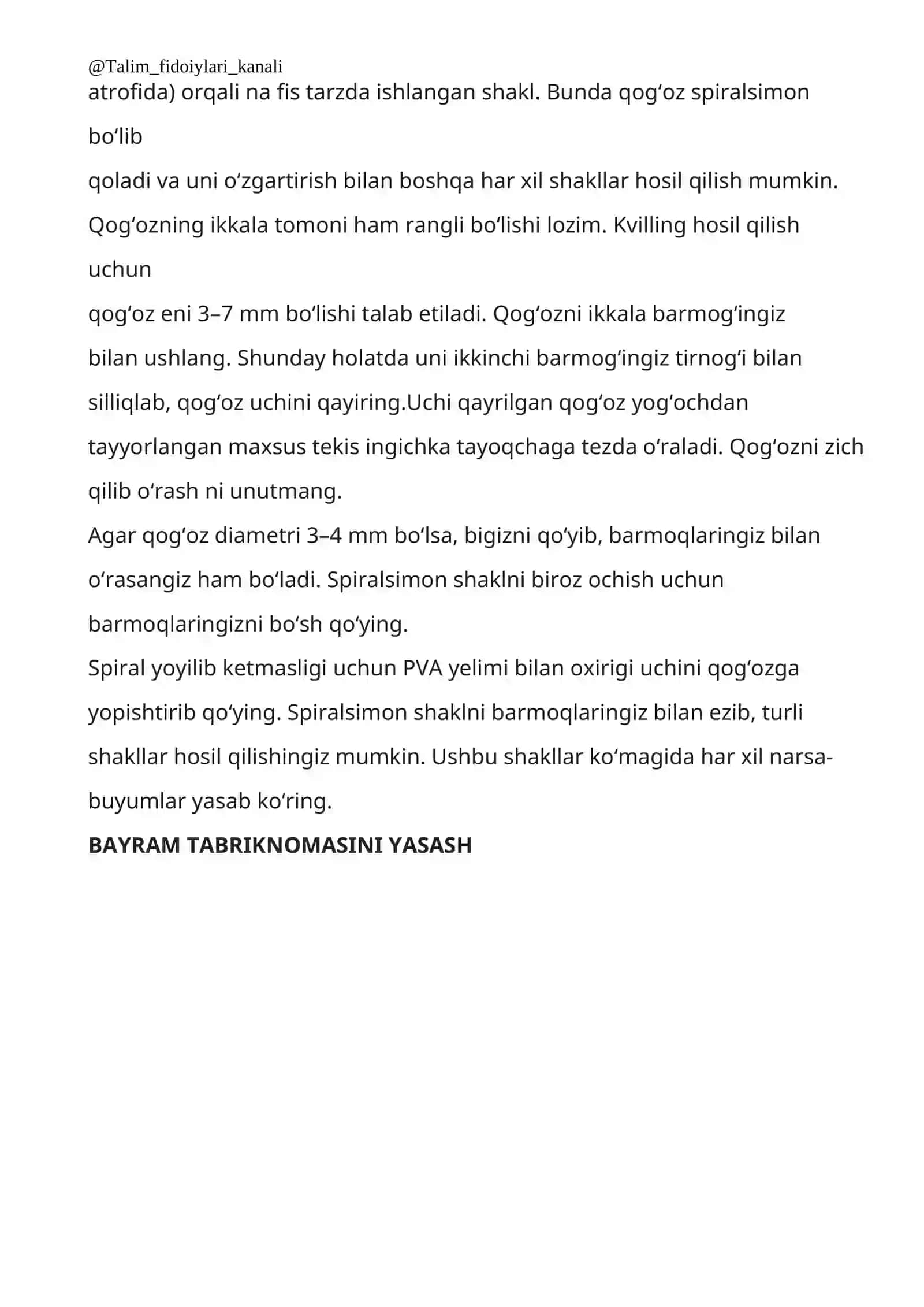 8-mart bayram tabriknomasi yasash 4