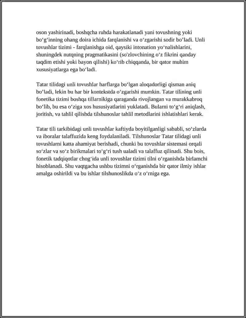 TATAR TILINING FONETIK, GRAMMATIK QURILISHI 4