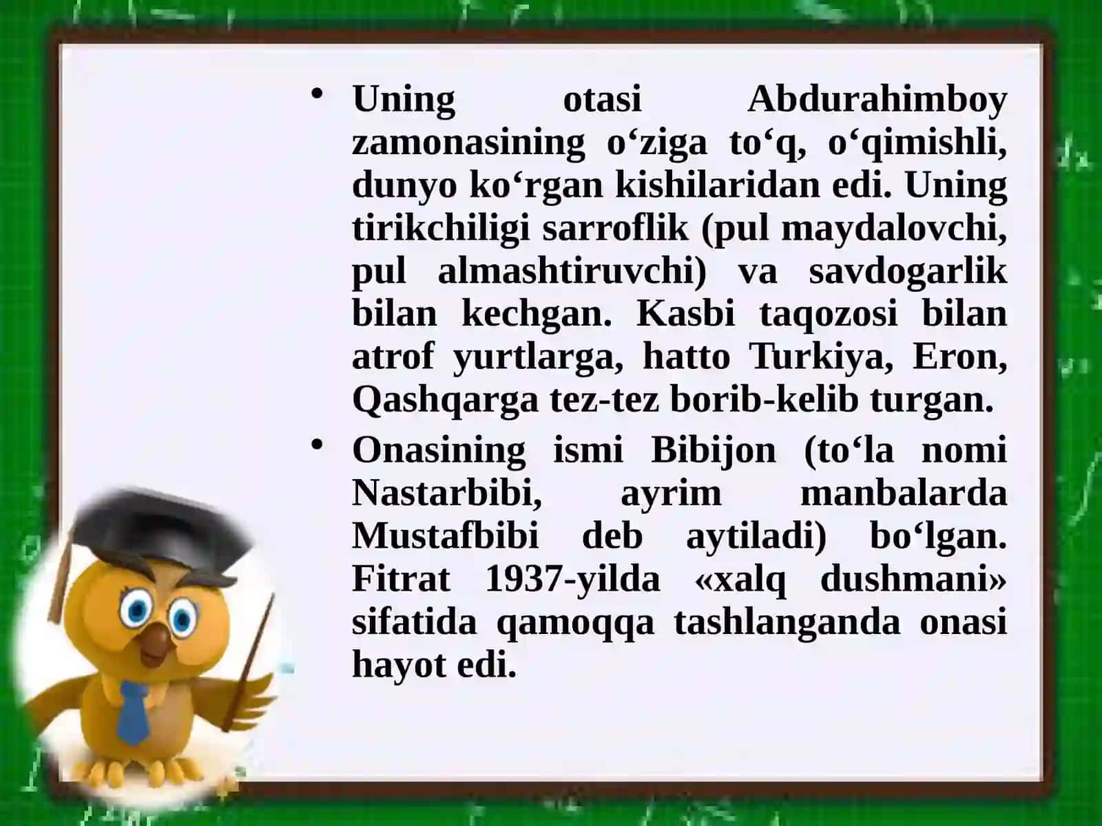 Fitratning Adabiyot qoidalari va asarlar 4