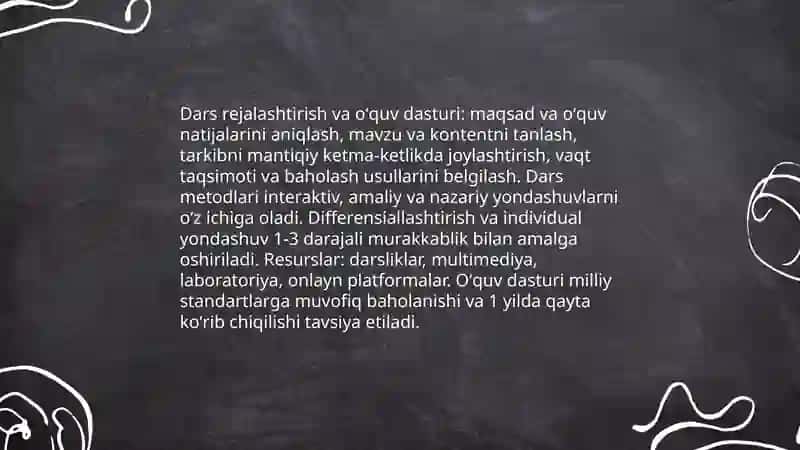 Oʻquv jarayoni 4