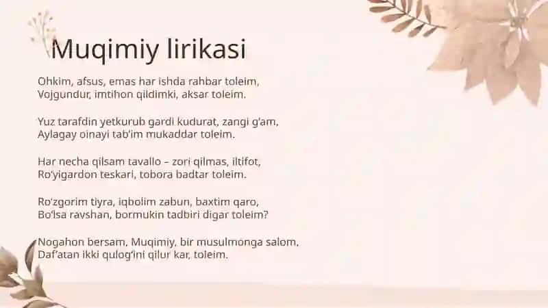 Muqimiy 4