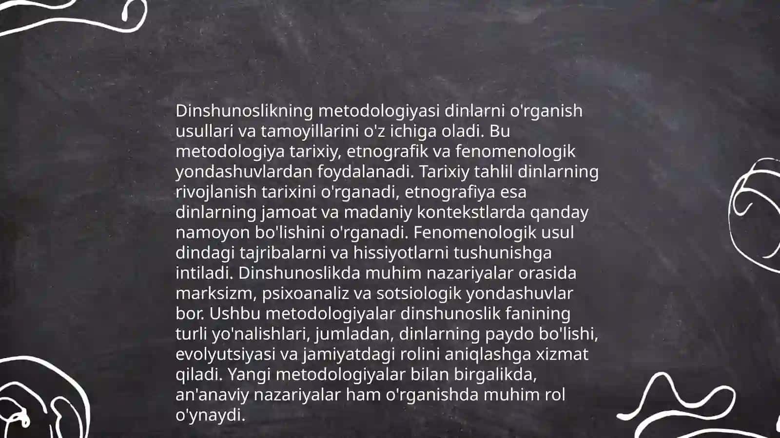 Dinshunoslik fanining predmeti va funksiyalari 4