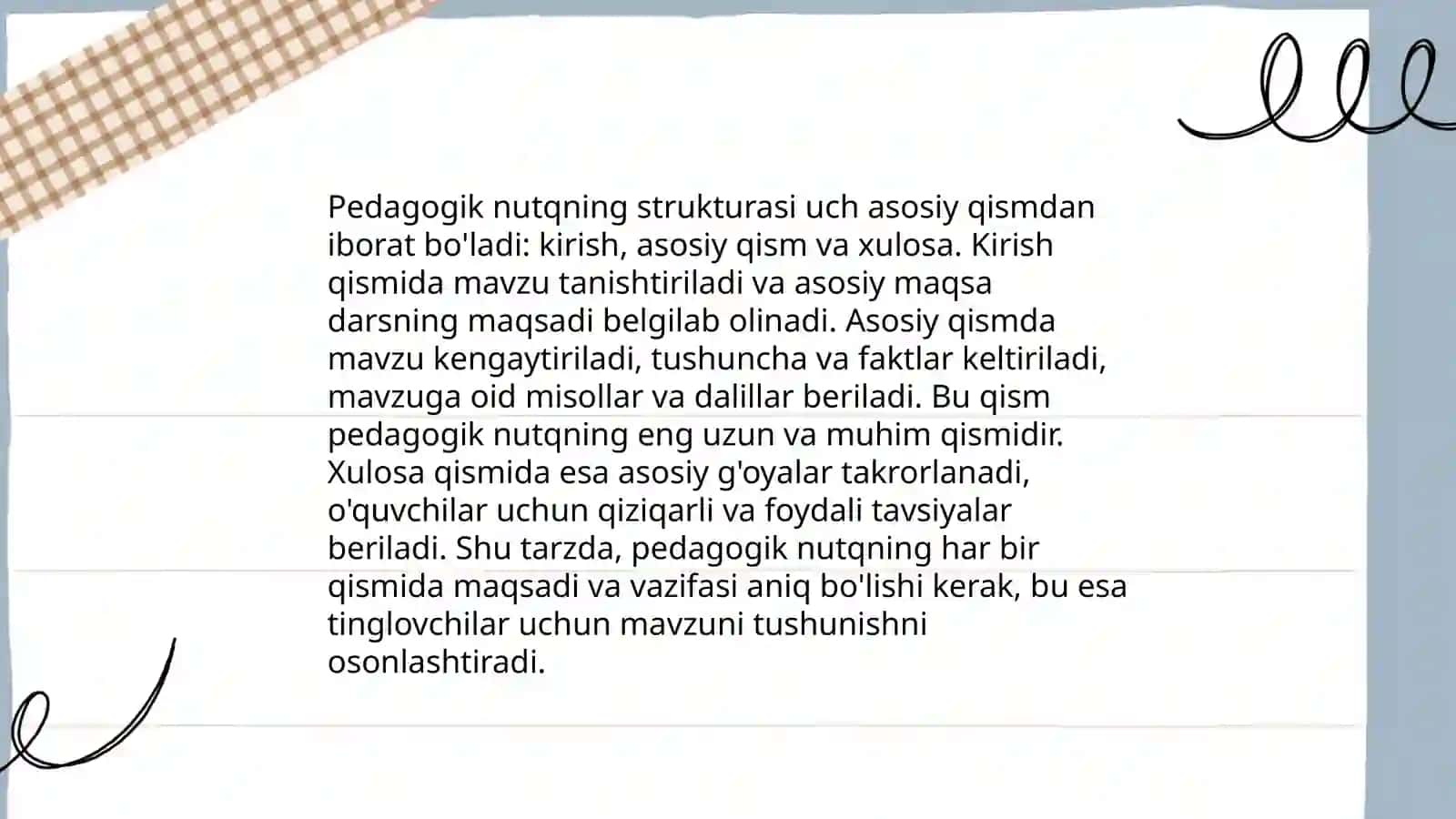 Pedogogik nutq odobi uralov jahongir 4