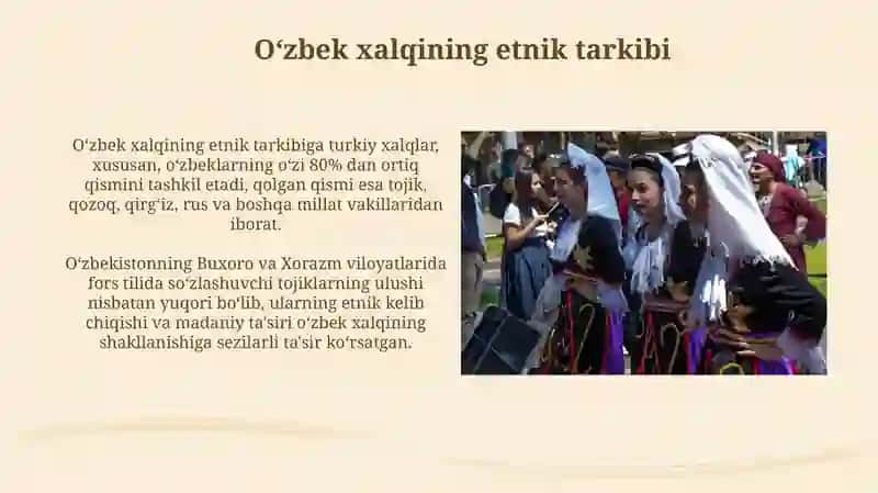 Oʻzbek xalqini shakllanish jarayoni 4