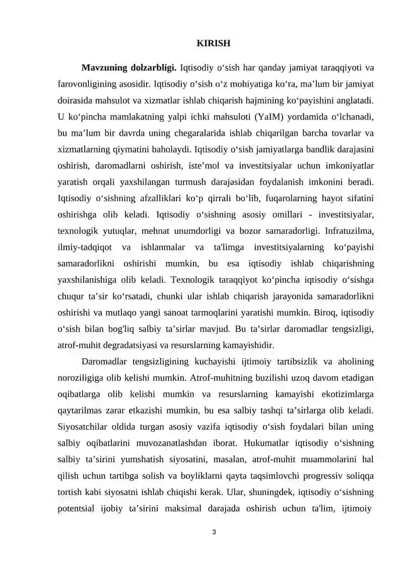 IQTISODIY O'SISH SHART SHAROITLARI 4