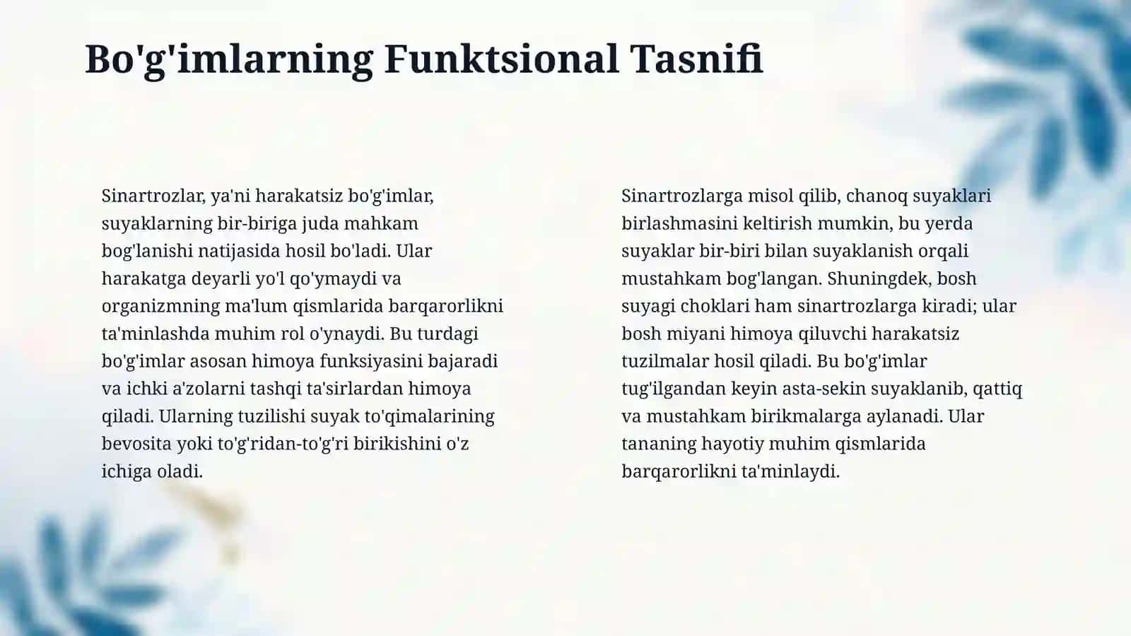 Bõğimlar va ularning birlashuvi 4