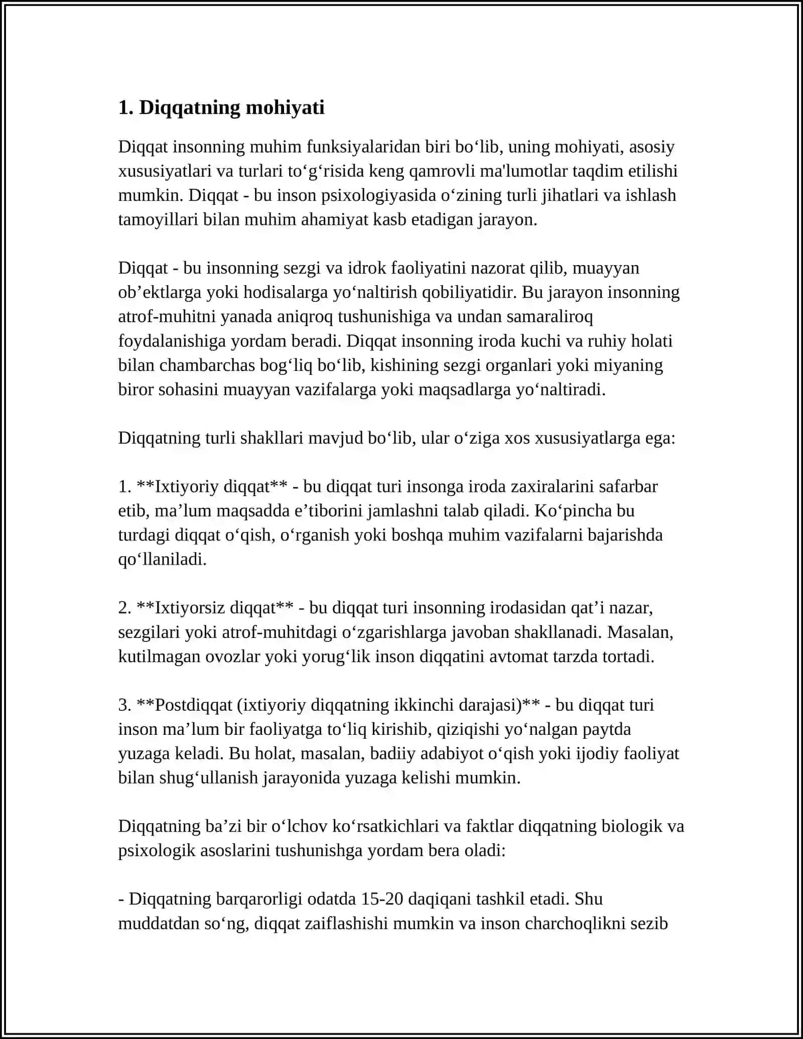 DIQQAT HAQIDA TUSHUNCHA 4